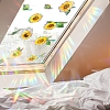 Flower Rainbow Prism Electrostatic Window Stickers PW-WG7FA2F-01-5