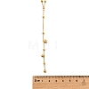 304 Stainless Steel Round Ball Link Chain Y Necklaces for Women LS-NJEW-A059-03G-3