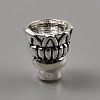 Tibetan Style Alloy Bead Cones FIND-WH0291-06C-AS-2