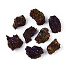 8~12Pcs Electroplated Natural Coal Quartz Geode Cornucopia Mineral Specimen G-N360-03B-2