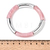 Plating Resin Beads Stretch Bracelets for Women BJEW-P374-01P-5