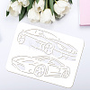 Plastic Drawing Painting Stencils Templates DIY-WH0396-252-3