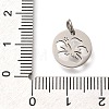 304 Stainless Steel Charms STAS-Z119-14P-3