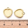 304 Stainless Steel Pendant Cabochon Settings STAS-T075-18G-3