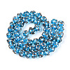 Handmade Gold Sand Lampwork Beads LAMP-N038-01B-2