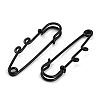 Ion Plating(IP) 304 Stainless Steel Safety Pins Brooch Findings STAS-K252-05A-EB-2