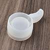 Flat Round with Handle DIY Silicone Candlesticks Molds LS-SIMO-G010-02B-5