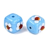 Handmade Bumpy Lampwork Beads LAMP-N042-22A-06-2