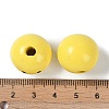 Animal Themes Printed Wood European Beads WOOD-M013-01E-3