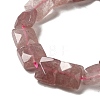 Natural Strawberry Quartz Beads Strands G-C109-A04-02-4