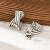 304 Stainless Steel Stud Earrings EJEW-M073-02P-5