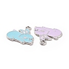 Alloy Enamel Pendants ENAM-G213-22P-3