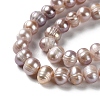 Natural Cultured Freshwater Pearl Beads Strands PEAR-E018-84-3