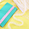 10M Double Layer Polyester Lace Ribbon OCOR-TA0004-14B-8