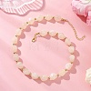 Two Tone Acrylic Twist Beaded Necklaces NJEW-JN05840-01-1