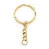 Ion Plating(IP) 304 Stainless Steel Split Key Rings KEYC-M035-01G-1