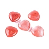 Synthetic Cherry Quartz Glass Healing Stones G-G020-01R-1