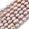 Natural Cultured Freshwater Pearl Beads Strands PEAR-F020-05B-2