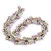 Transparent Glass Enamel Beads LAMP-C023-02D-2