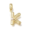 Brass Pendants KK-E806-01G-K-1