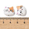 Baking Paint Alloy Beads FIND-H059-02D-3