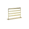 Four Layers Iron Earrings Storage Rack PW-WG0F0E3-01-5