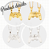 4Pcs 2 Colors Alloy Game Controller Magnetic Matching Pendant Necklaces Set NJEW-AN0001-29-3