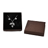 Square Cardboard Necklace Box X1-CBOX-Q038-02A-3
