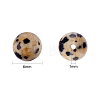 Natural Dalmatian Jasper Stone Bead Strands G-OC0001-56-4