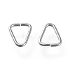 304 Stainless Steel Triangle Rings X-STAS-K194-26P-2