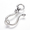 Tibetan Style S Hook Clasps LF5091Y-2