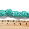 Synthetic Coral Carved Beads Strands CORA-C003-13B-01-3