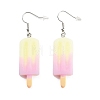 3 Styles Summer Flower & Ice Lolly & Drink Acrylic Dangle Earring Sets for Women EJEW-F336-01D-2