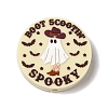 Halloween Themed Boot Scootin spooky Silicone Focal Beads SIL-M006-01B-1