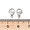 Tarnish Resistant 316 Surgical Stainless Steel Lobster Claw Clasps STAS-316-FL10A-5
