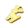 Christmas Theme 201 Stainless Steel Charms LS-STAS-Q015-13G-05-2