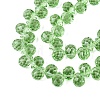 Transparent Glass Beads Strands GLAA-Q116-01A-B09-3