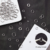 400Pcs 4 Style 304 Stainless Steel Open Jump Rings STAS-SC0001-19-4