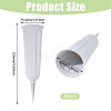 Plastic Cemetery Vase with Stake AJEW-WH0709-444B-2