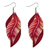Imitation Leather Dangle Earrings FS-WG7D41A-07-1