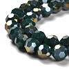 Electroplate Opaque Glass Beads Strands LS-EGLA-A035-P6mm-A23-3