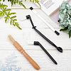 Gorgecraft 4Pcs 4 Style Nylon & Wood Brush Cleaning Tool TOOL-GF0002-97-5