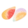 Dyed Natural Quartz Carved Pendants GG-CBA0022-05-2