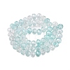 Transparent Glass Beads Strands X-GLAA-T023-8mm-A01-2