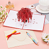 Gorgecraft 3D Paper Greeting Card AJEW-GF0002-46-5