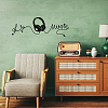 Translucent PVC Self Adhesive Wall Stickers STIC-WH0015-071-3