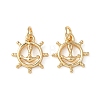 Brass Pendants KK-C143-22G-1