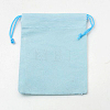 Velvet Cloth Drawstring Bags X-TP-C001-50x70mm-3-2