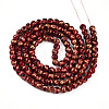 Baking Paint Glass Beads Strands DGLA-N010-6mm-07-2