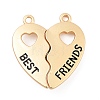 Alloy Enamel Split Pendants LS-ENAM-P255-01G-1